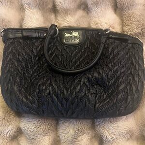 Coach Madison Quilted Chevron Sophia Satchel 70th Ann. Special Ed (Retail $398)